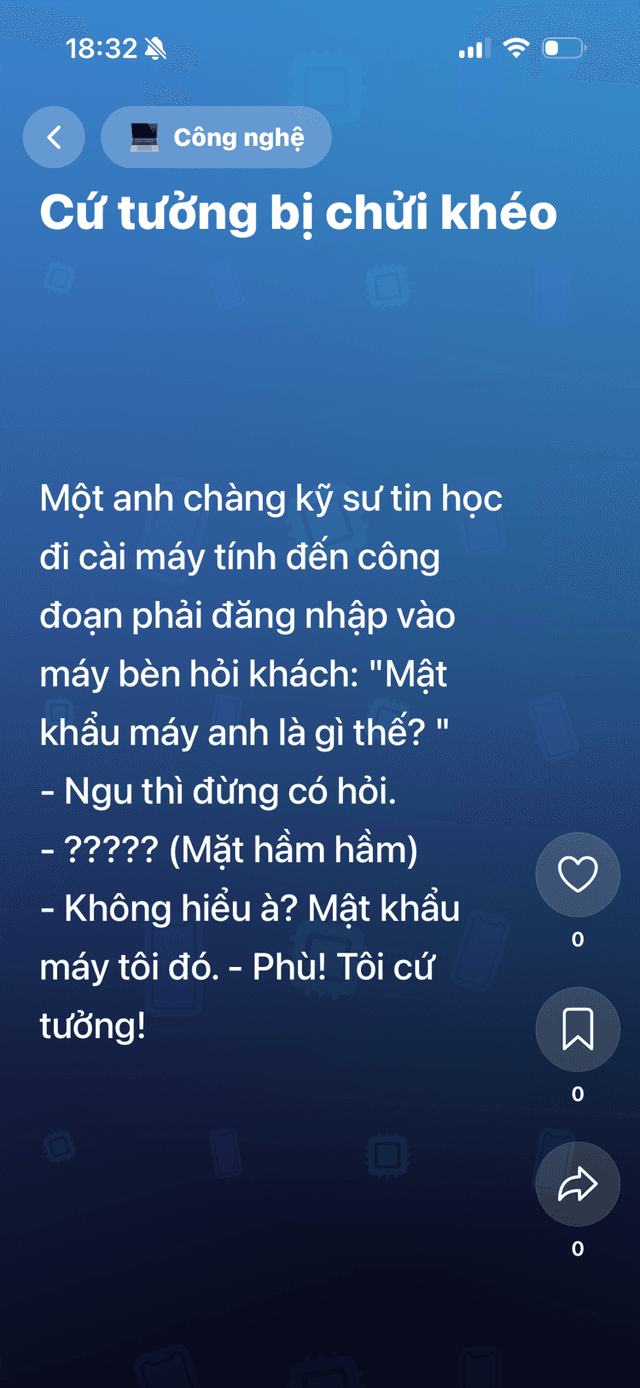 Đọc truyện — Truyện Cười